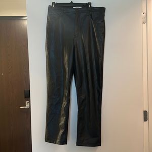Pleather Abercrombie Pants -“Curve Love “ sizing
